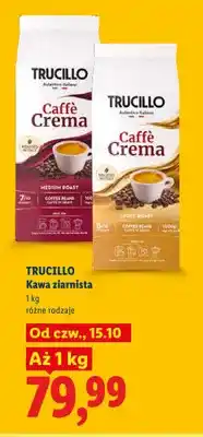Lidl Kawa ziarnista Trucillo Caffè Crema Medium Roast oferta