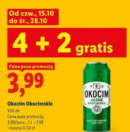 Lidl Piwo Okocim Okocimskie oferta