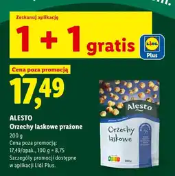 Lidl Orzechy laskowe prażone Alesto oferta