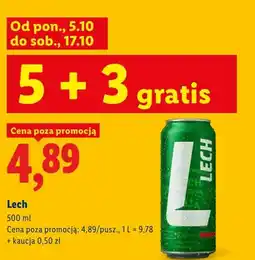Lidl Piwo Lech Premium oferta