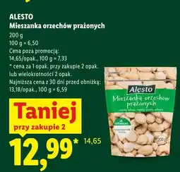 Lidl Mieszanka orzechów prażonych Alesto oferta