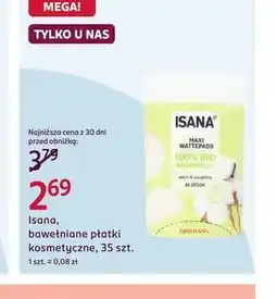 Rossmann Płatki kosmetyczne Isana oferta