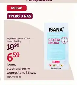 Rossmann Plastry przeciw wypryskom Isana oferta