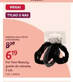 Rossmann Gumki do włosów For Your Beauty oferta