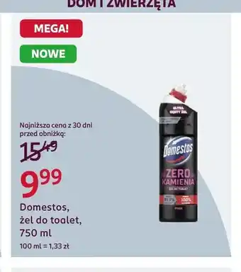 Rossmann Żel do toalet Domestos oferta