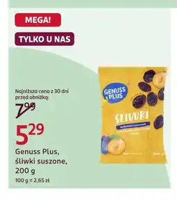 Rossmann Śliwki suszone Genuss Plus oferta