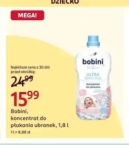 Rossmann Koncentrat do płukania ubranek Bobini oferta