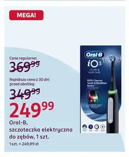 Rossmann Szczoteczka elektryczna do zębów Oral-B oferta