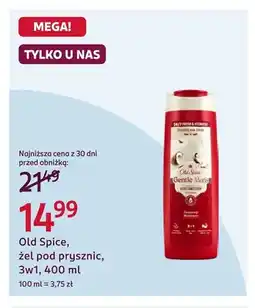 Rossmann Żel pod prysznic 3w1 Old Spice oferta