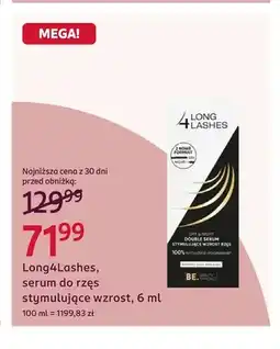 Rossmann Serum do rzęs stymulujące wzrost Long4Lashes oferta