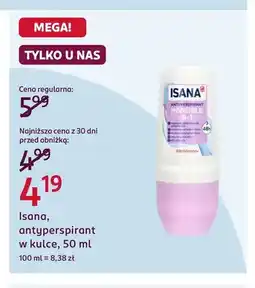Rossmann Antyperspirant w kulce Isana oferta