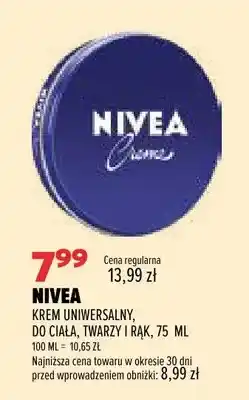 Drogerie Natura Krem uniwersalny do ciała twarzy i rąk Nivea oferta