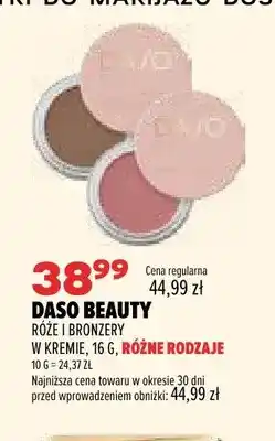 Drogerie Natura Róże i bronzery w kremie Daso Beauty oferta