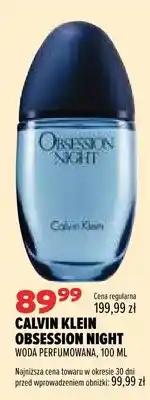 Drogerie Natura Woda perfumowana Obsession Night Calvin Klein oferta