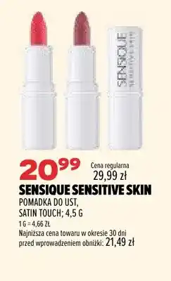 Drogerie Natura Pomadka do ust Satin Touch Sensique Sensitive Skin oferta