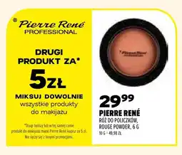 Drogerie Natura Róż do policzków Rouge Powder Pierre René oferta