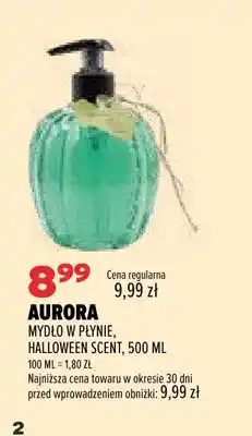 Drogerie Natura Mydło w płynie Halloween Scent Aurora oferta