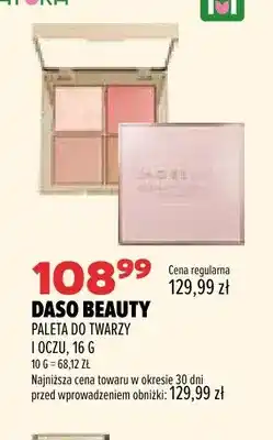 Drogerie Natura Paleta do twarzy i oczu Daso Beauty oferta