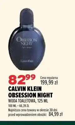 Drogerie Natura Woda toaletowa Calvin Klein Obsession Night oferta