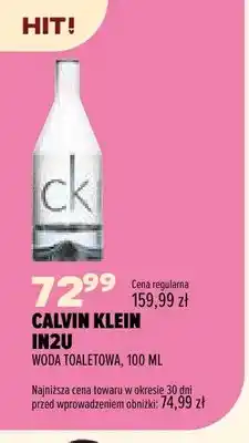 Drogerie Natura Woda toaletowa Calvin Klein IN2U oferta