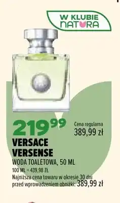 Drogerie Natura Woda toaletowa Versace Versense oferta