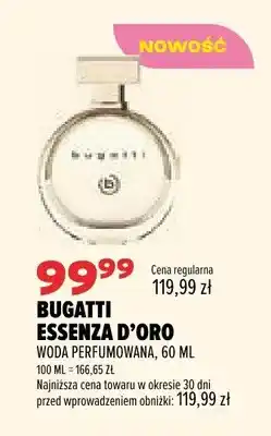 Drogerie Natura Woda perfumowana Bugatti Essenza D'Oro oferta