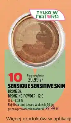 Drogerie Natura Bronzer Bronzing Powder Sensique Sensitive Skin oferta