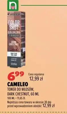 Drogerie Natura Toner do włosów Dark Chestnut Cameleo oferta