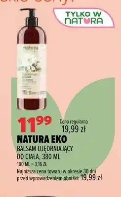 Drogerie Natura Balsam ujędrniający do ciała Natura Eko oferta