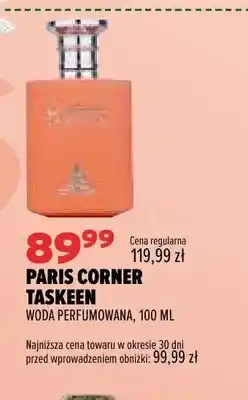Drogerie Natura Woda perfumowana Paris Corner Taskeen oferta