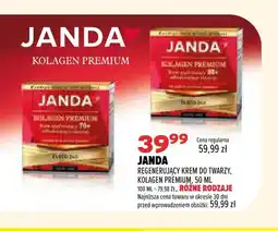 Drogerie Natura Regenerujący krem do twarzy Kolagen Premium Janda oferta