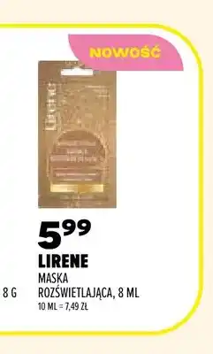 Drogerie Natura Maska rozświetlająca Lirene oferta