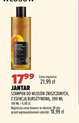 Drogerie Natura Szampon do włosów zniszczonych z esencją bursztynową Jantar oferta