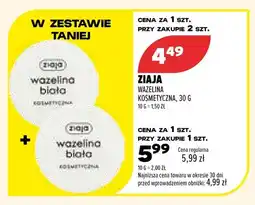 Drogerie Natura Wazelina kosmetyczna Ziaja oferta