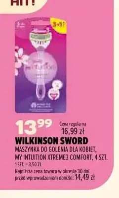 Drogerie Natura Maszynka do golenia dla kobiet My Intuition Xtreme3 Comfort Wilkinson Sword oferta