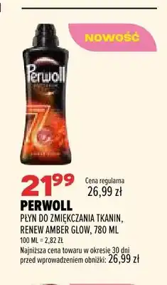 Drogerie Natura Płyn do zmiękczania tkanin Renew Amber Glow Perwoll oferta