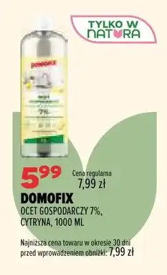 Drogerie Natura Ocet gospodarczy 7% cytryna Domofix oferta