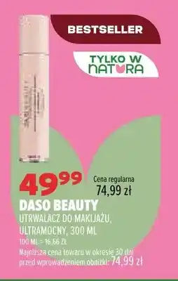 Drogerie Natura Utrwalacz do makijażu ultramocny Daso Beauty oferta
