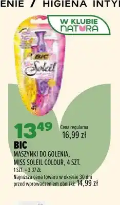 Drogerie Natura Maszynki do golenia Miss Soleil Colour BIC oferta