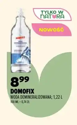 Drogerie Natura Woda demineralizowana Domofix oferta
