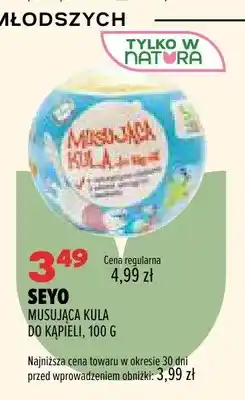 Drogerie Natura Musująca kula do kąpieli Seyo oferta