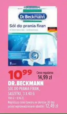 Drogerie Natura Sól do prania firan saszetki Dr.Beckmann oferta