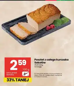 Delikatesy Centrum Pasztet z całego kurczaka Sokołów oferta