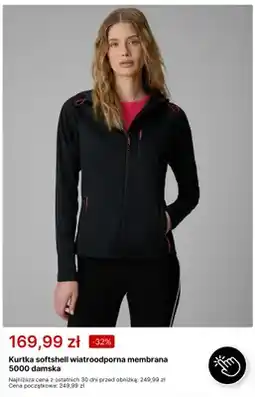4F Kurtka softshell wiatroodporna membrana 5000 damska oferta