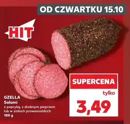 Kaufland Salami z pieprzem Gzella oferta