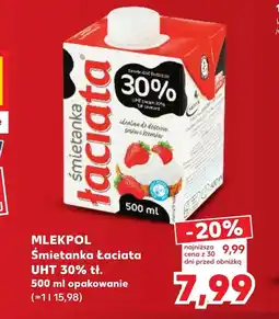 Kaufland Śmietanka Mlekpol oferta