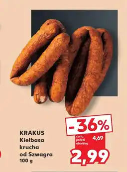 Kaufland Kiełbasa Krakus oferta