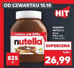 Kaufland Krem czekoladowy Nutella oferta