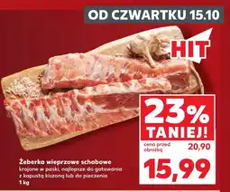 Kaufland Żeberka wieprzowe Hit oferta