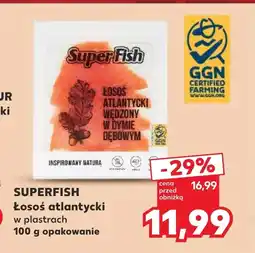 Kaufland Łosoś wędzony SuperFish oferta